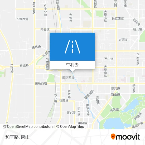 和平路地图
