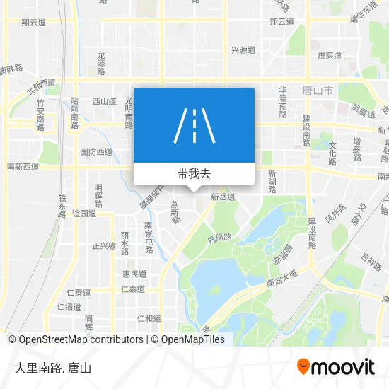 大里南路地图