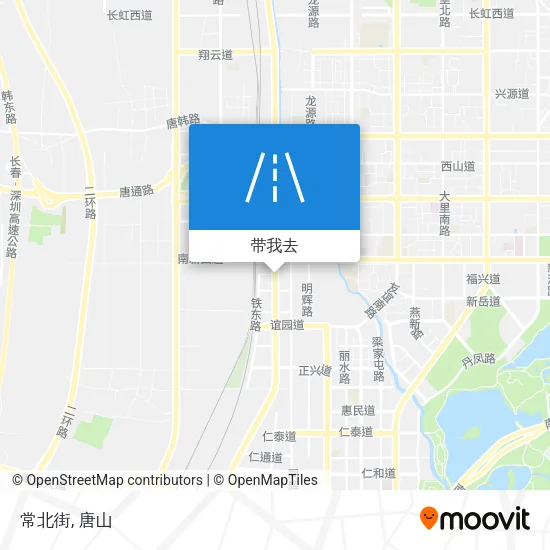 常北街地图