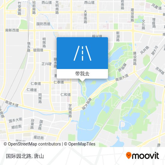 国际园北路地图