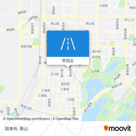 国泰街地图