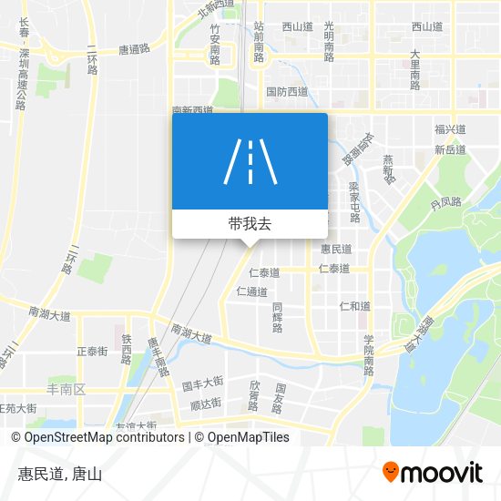 惠民道地图