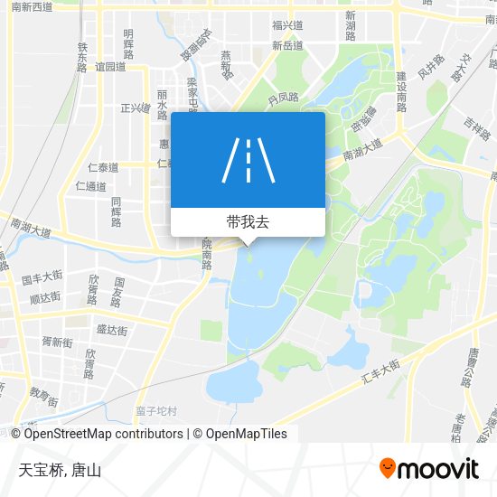 天宝桥地图