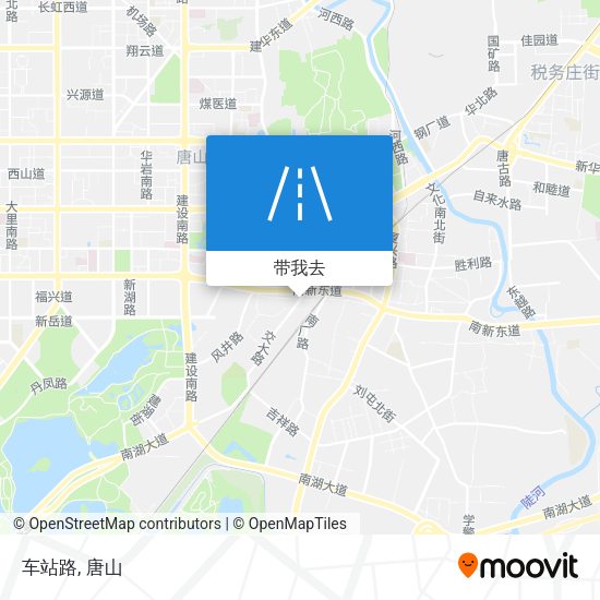 车站路地图