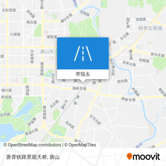 唐胥铁路景观天桥地图