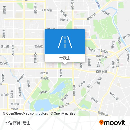 华岩南路地图