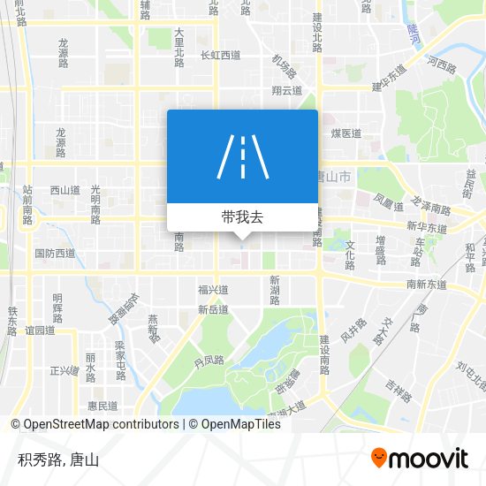 积秀路地图