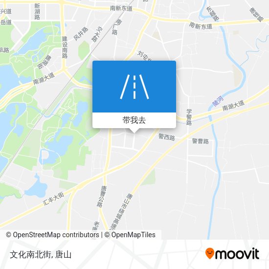 文化南北街地图
