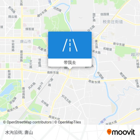 水沟沿街地图
