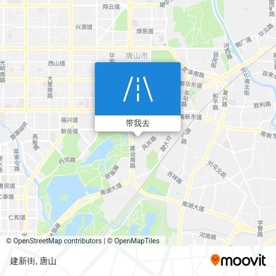建新街地图