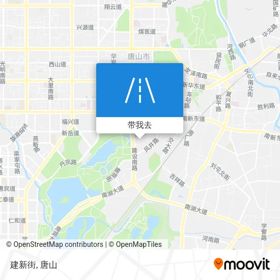 建新街地图