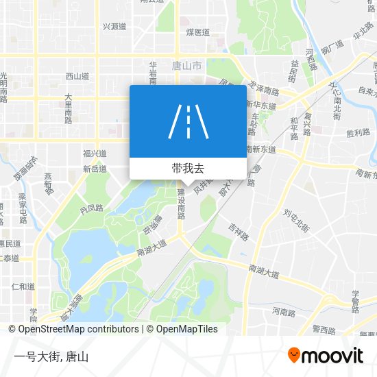 一号大街地图