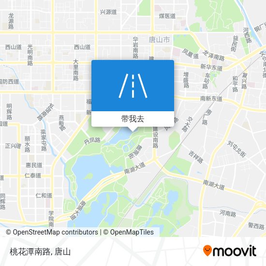 桃花潭南路地图