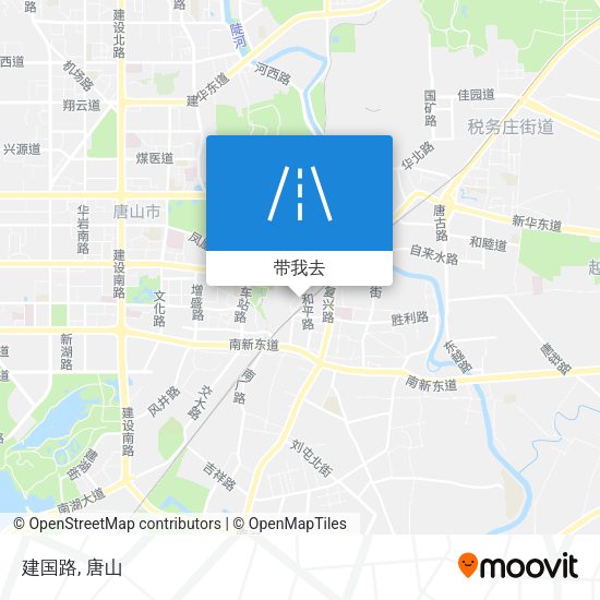 建国路地图
