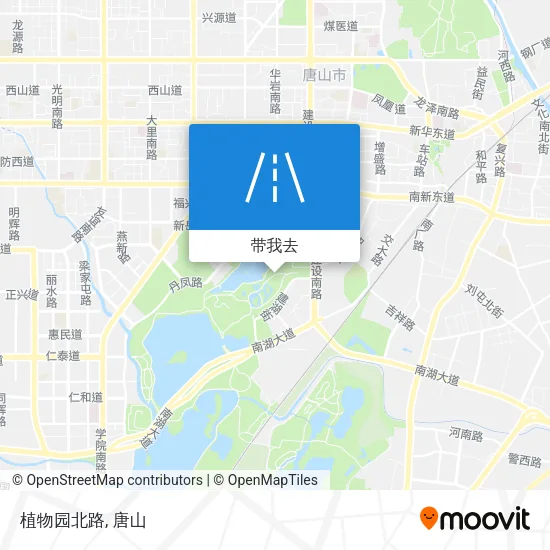 植物园北路地图