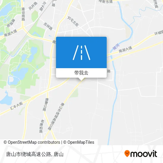 唐山市绕城高速公路地图