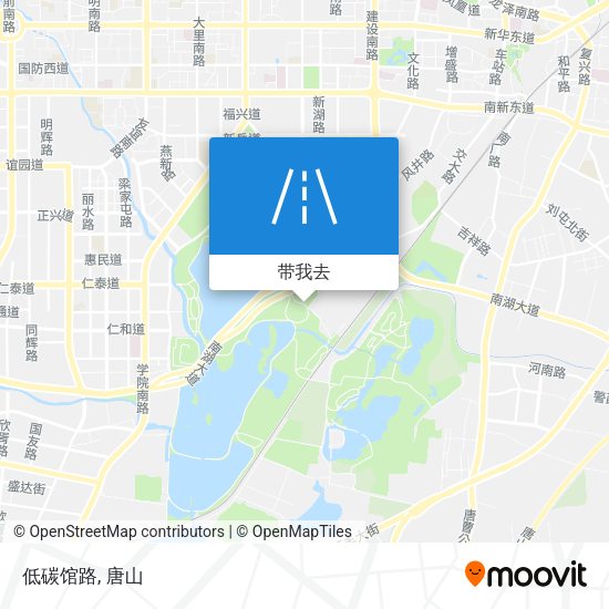 低碳馆路地图