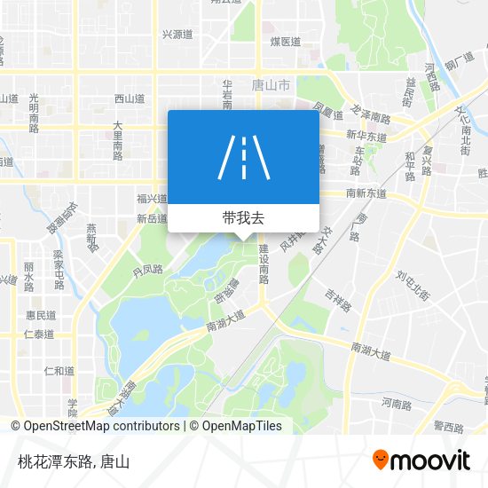 桃花潭东路地图