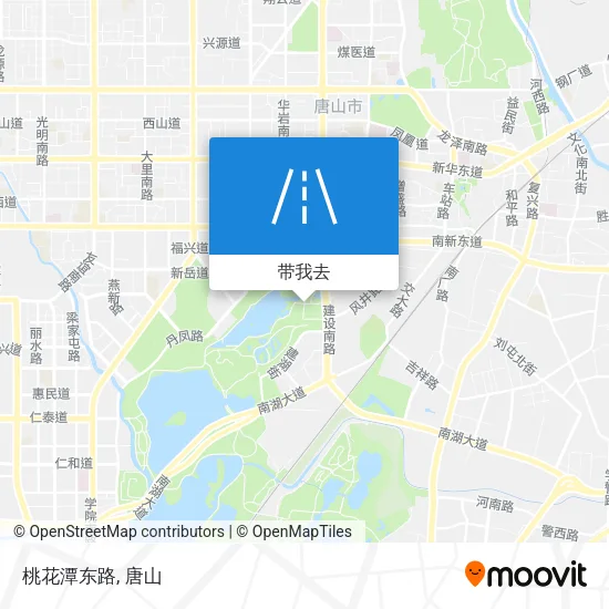 桃花潭东路地图
