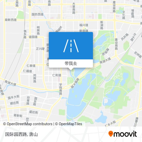 国际园西路地图