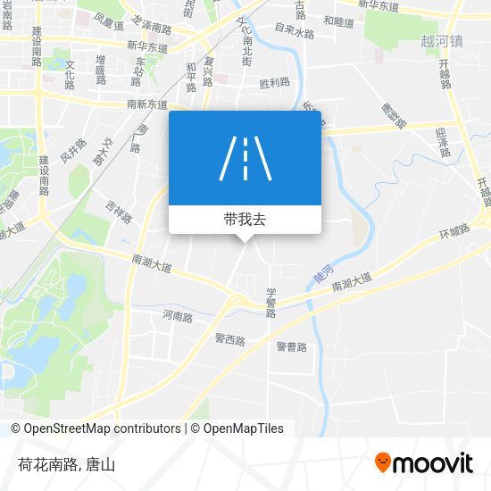 荷花南路地图