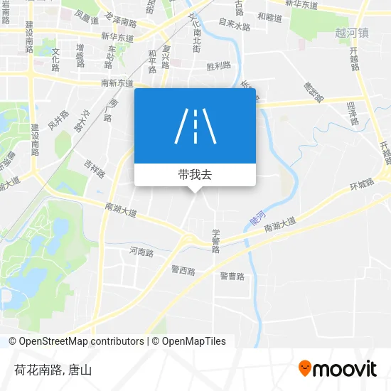 荷花南路地图