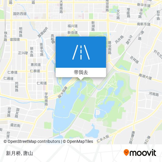 新月桥地图