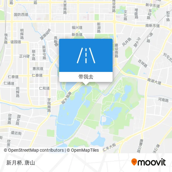 新月桥地图