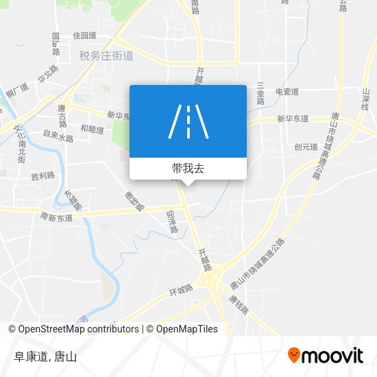 阜康道地图