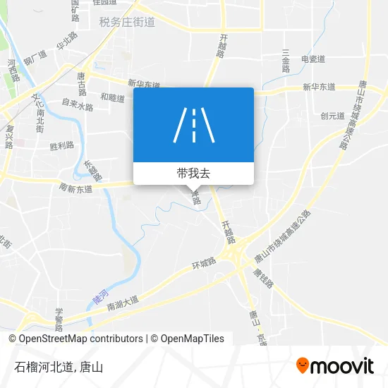 石榴河北道地图