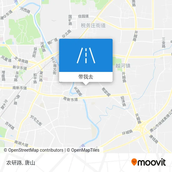 农研路地图