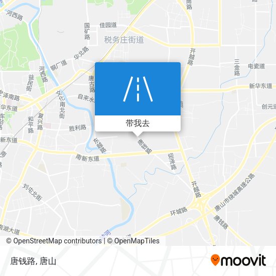 唐钱路地图