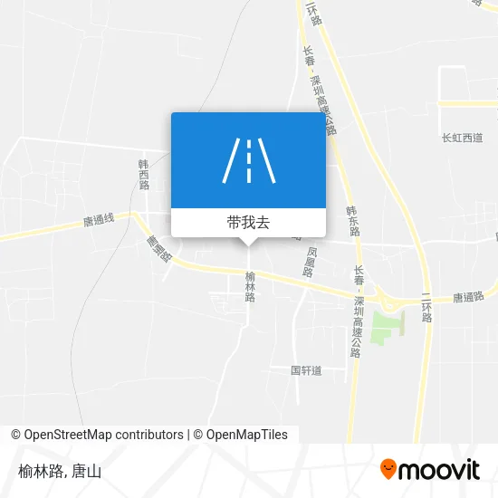 榆林路地图
