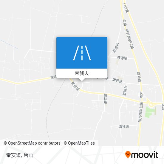 泰安道地图
