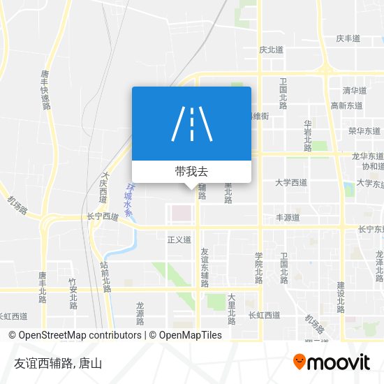 友谊西辅路地图