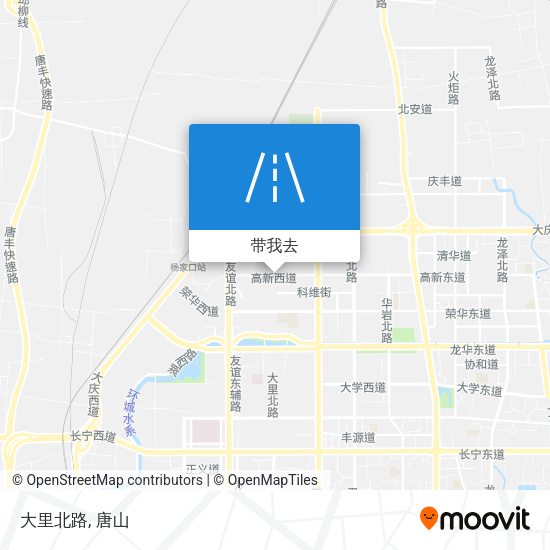 大里北路地图