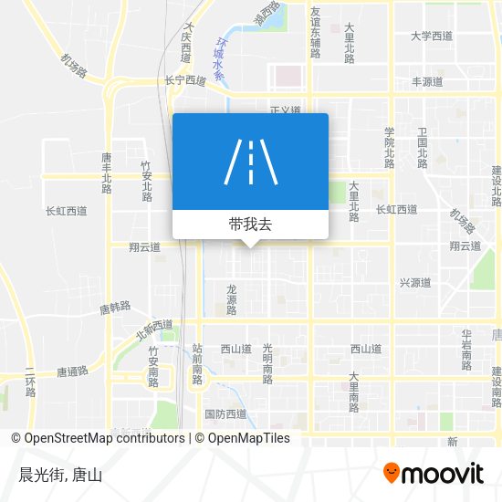 晨光街地图