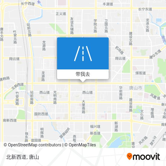 北新西道地图