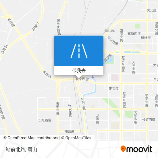 站前北路地图