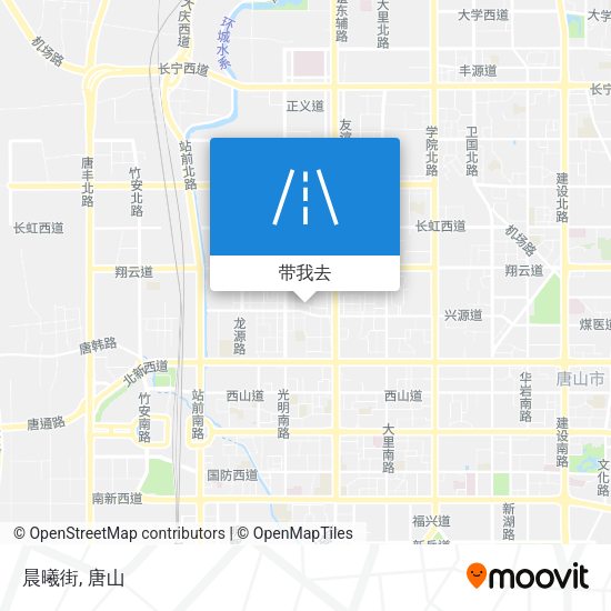 晨曦街地图