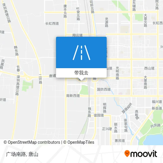 广场南路地图