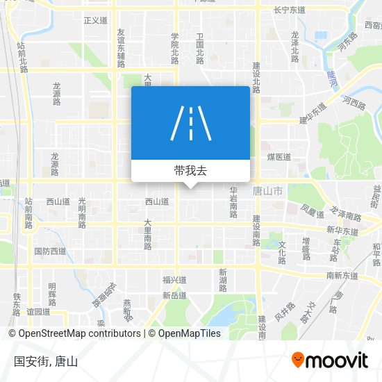 国安街地图