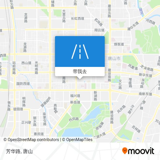 芳华路地图