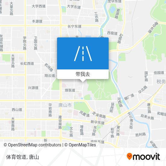 体育馆道地图