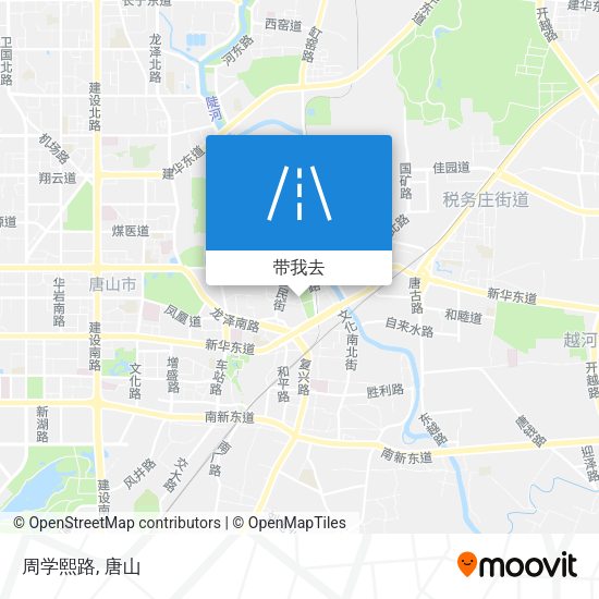 周学熙路地图