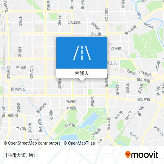国槐大道地图