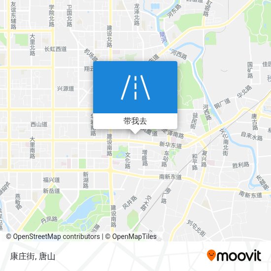 康庄街地图