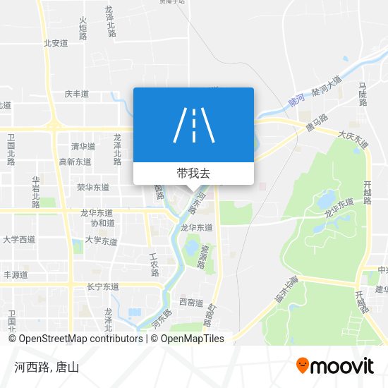 河西路地图