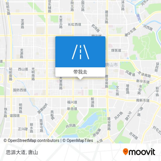 思源大道地图