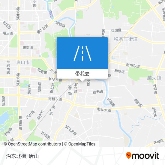 沟东北街地图